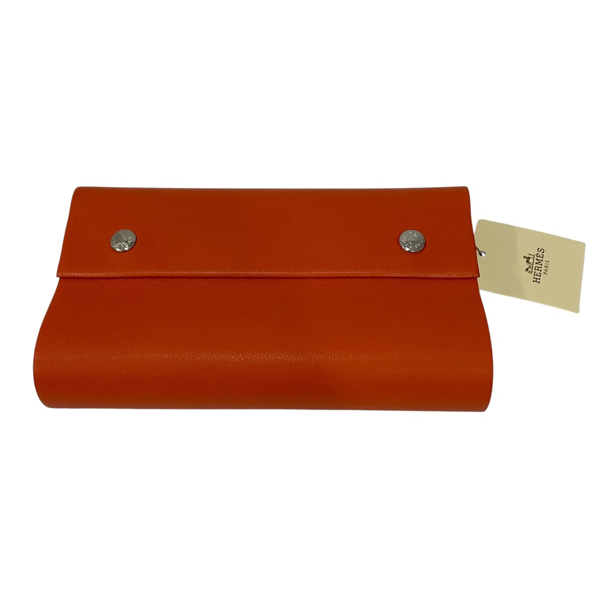 【中古】HERMES ロールノート オレンジ色 【040626】（エルメス）