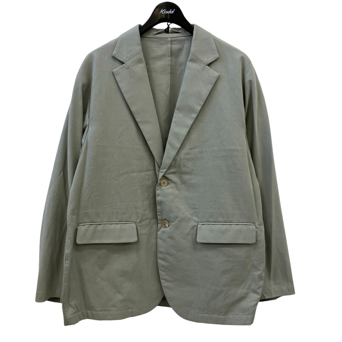 【中古】AFTERHOURS OVERSIZED JACKET テーラードジャケット A006-C1JK-119F グレージュ 大きさ：2 【040626】（アフターアワーズ）