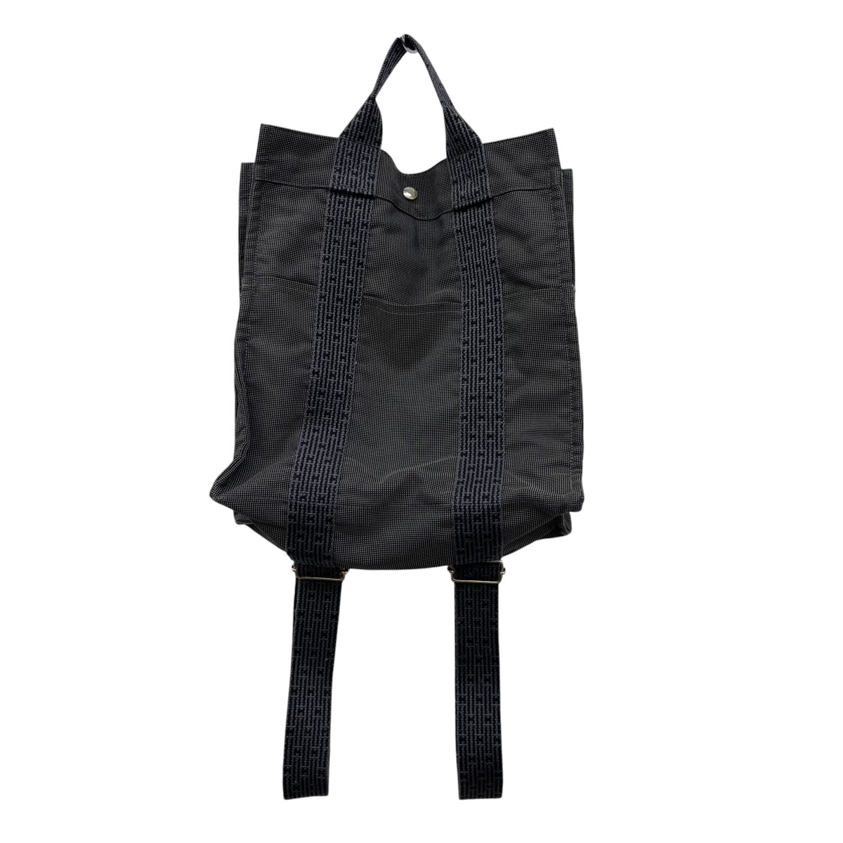 【中古】HERMES 叫び泣き伝達ルート 背嚢 薄墨色 【040626】（エルメス）