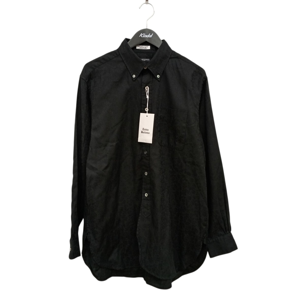 【中古】Engineered Garments ロングスリーブシャツ 黒いこと 大きさ：S 【040626】（エンジニアドガーメンツ）