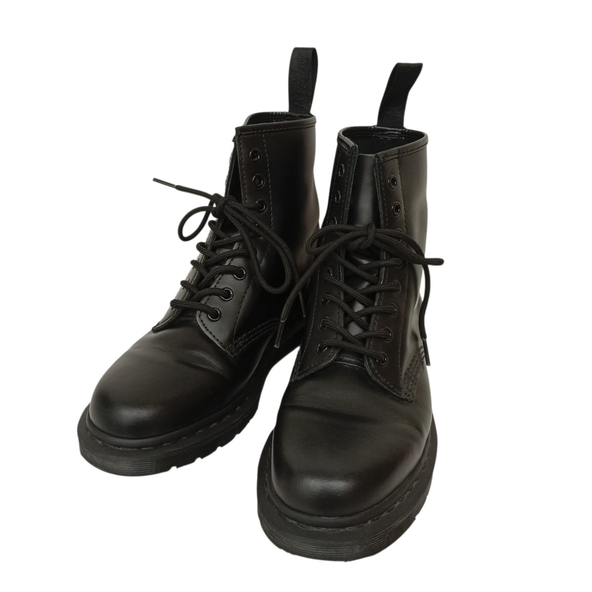 【中古】Dr．Martens 8広座敷ブーツ GB10X 黒いこと 大きさ：UK8 【040626】（お医者さんマーチン）