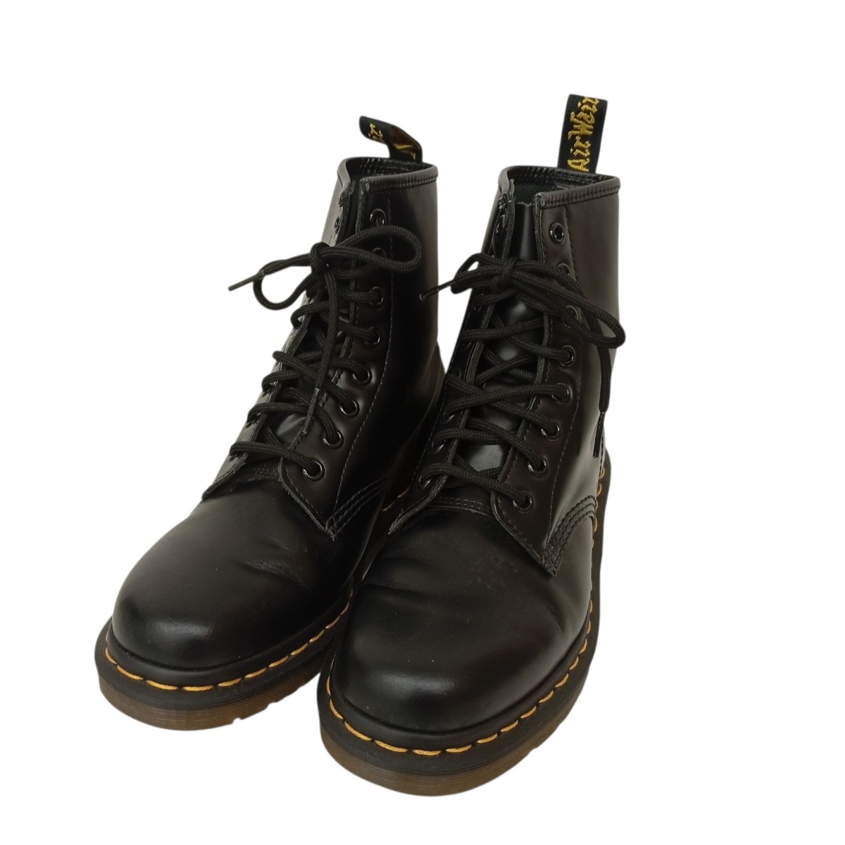 【中古】Dr．Martens 8大広間ブーツ 1460 黒いこと 大いさ：UK5 【040626】（お医者さんマーチン）