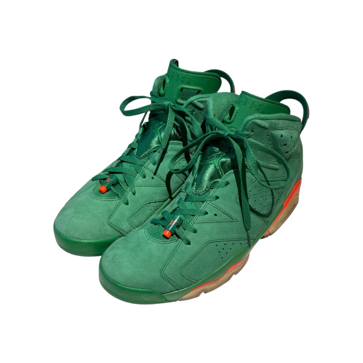 【中古】NIKE Air Jordan 6 Retro Gatorade Green ハイカットスニーカー AJ5986-335 緑であること 大きさ：30 【040626】（ナイキ）