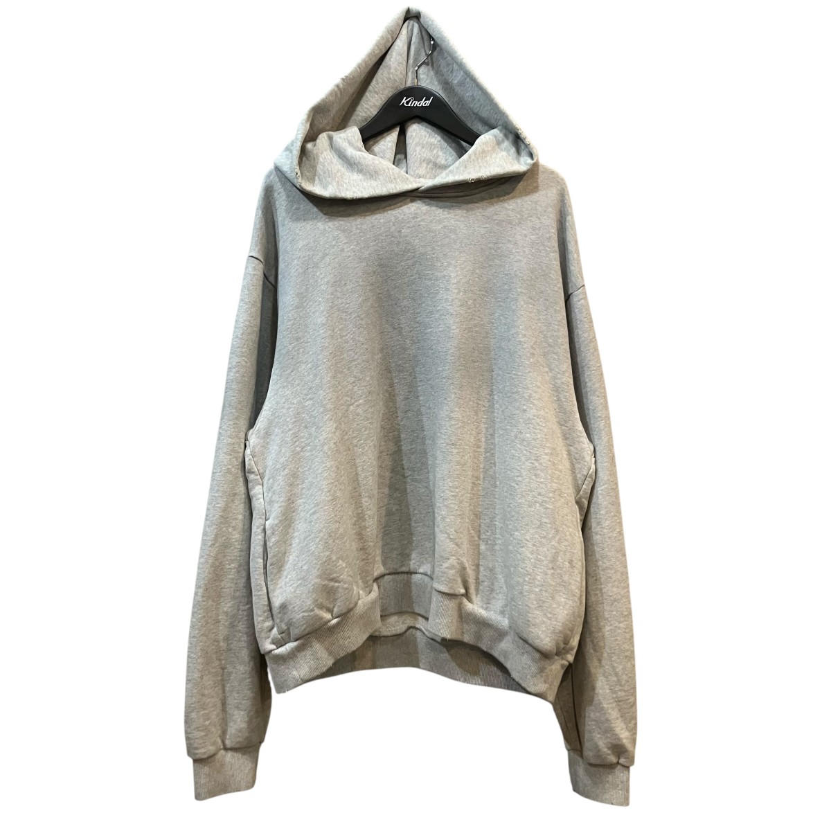 【中古】ACNE STUDIOS バックロゴプルオーバーパーカー FN UX SWEA000023 薄墨色 大きさ：L 【050626】（アクネストゥディオズ）