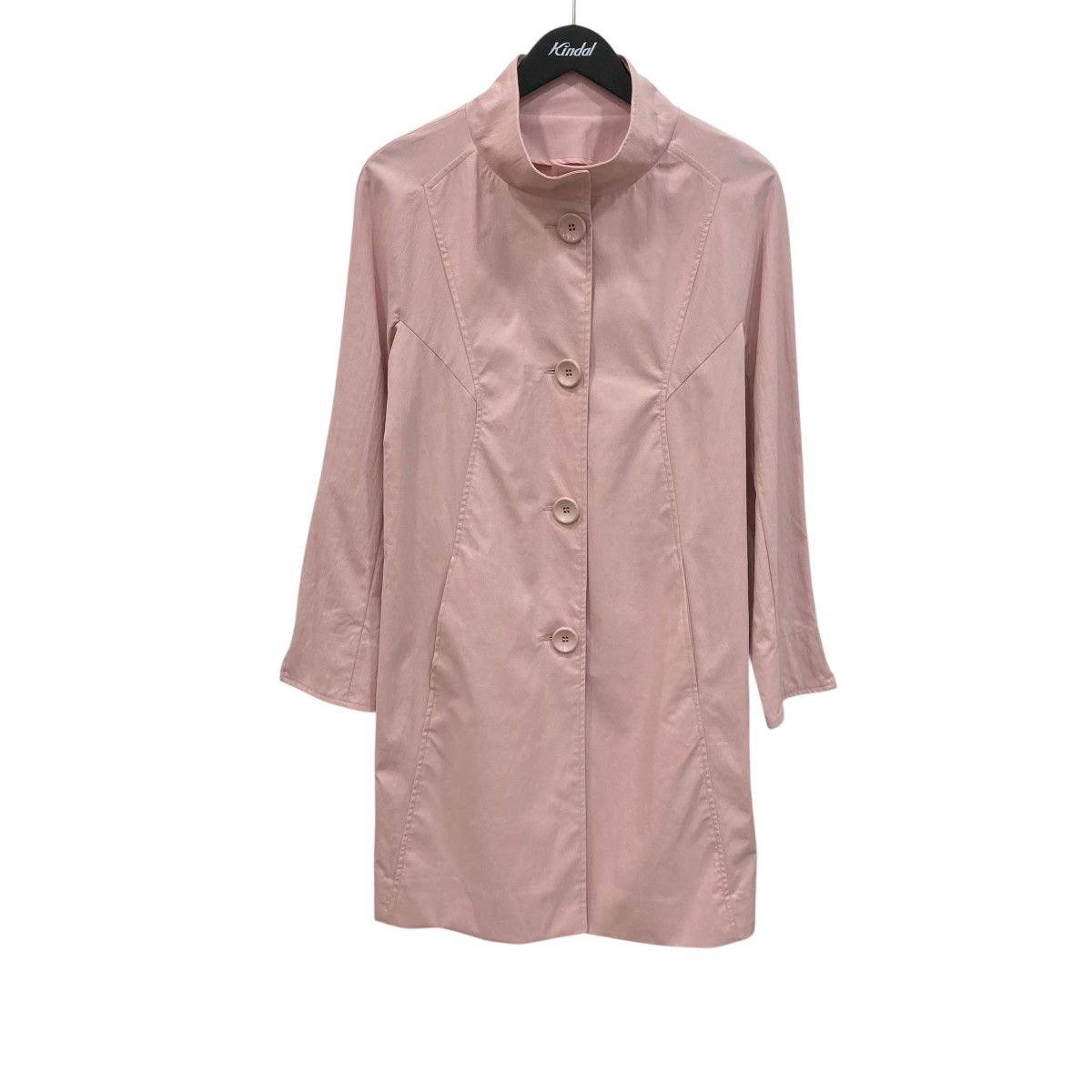 【中古】LAPINE BLANCHE 照明ランプ色つや厚地の外套 16700301 サクラ色 大きさ：38 【050626】（）