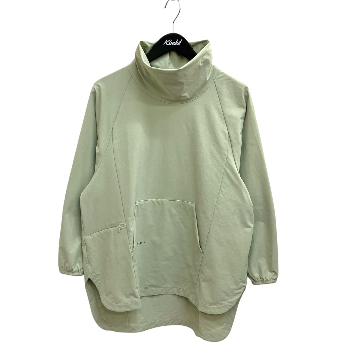 【中古】DANSKIN ナイロン上衣 DC321106NW 緑であること 大きさ：M 【050626】（ダンひと肌）