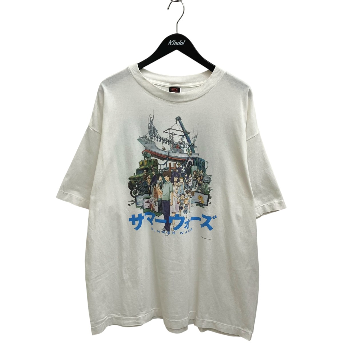 【中古】SAINT MICHAEL サマーウォーズ 半袖ティーシャツ SM-YS1-0000-C27 白いこと 大きさ：XL 【050626】（仙マイケル）