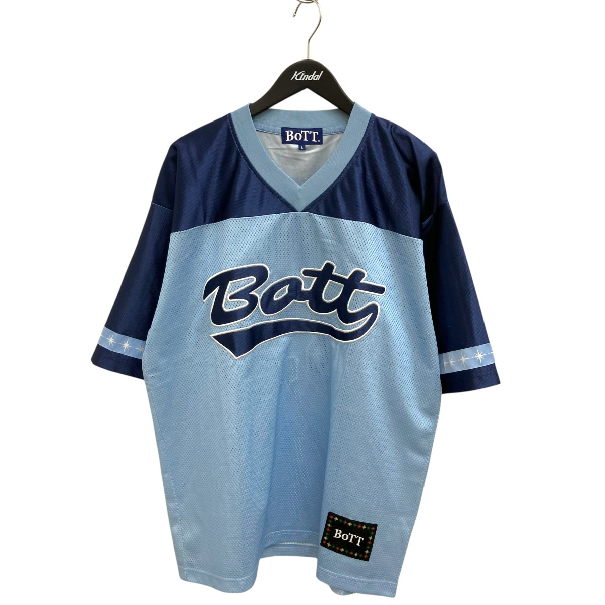 【中古】BoTT 25SS 3R Football Jersey 半袖カットソー 251BOTT33 天の原青碧×米国海軍 大いさ：L 【050626】（スパイダー）