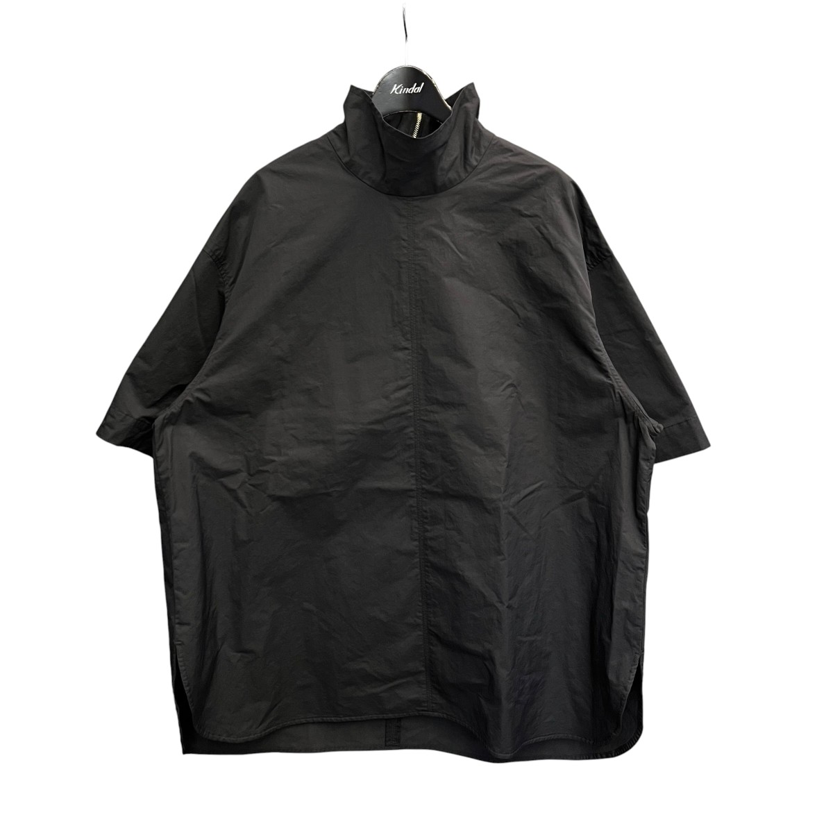 【中古】ANUKE Highneck Over Blouse ティーシャツティーシャツ 62520425 黒いこと 大いさ：F 【040626】（アンヌーク）