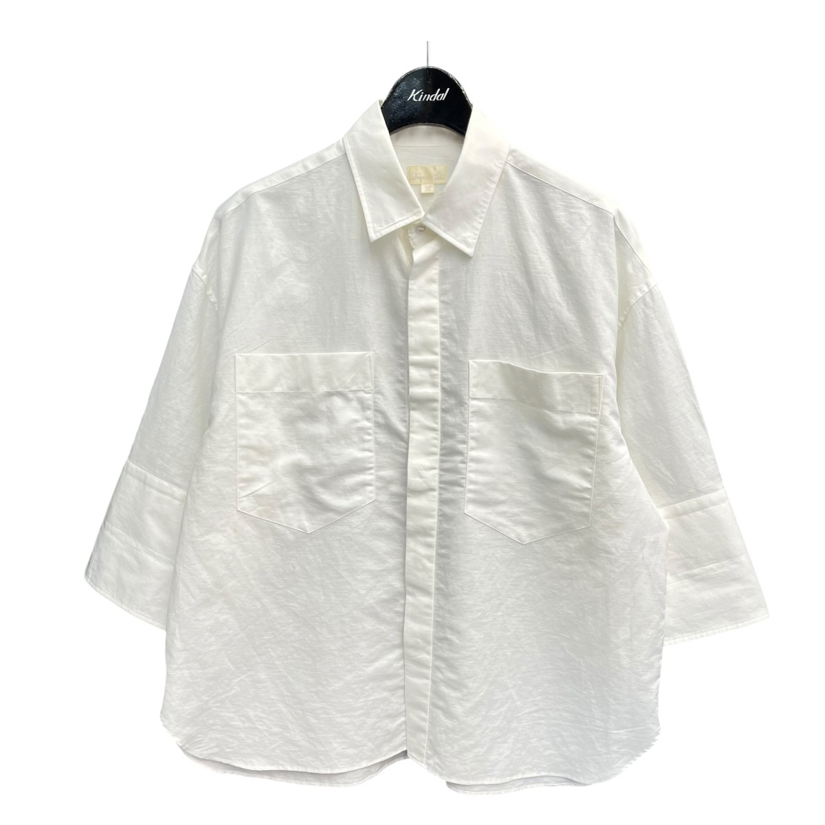 【中古】Drawer 半袖ティーシャツ 6511-218-0558 白いこと 大いさ：36 【040626】（ドゥロワー）