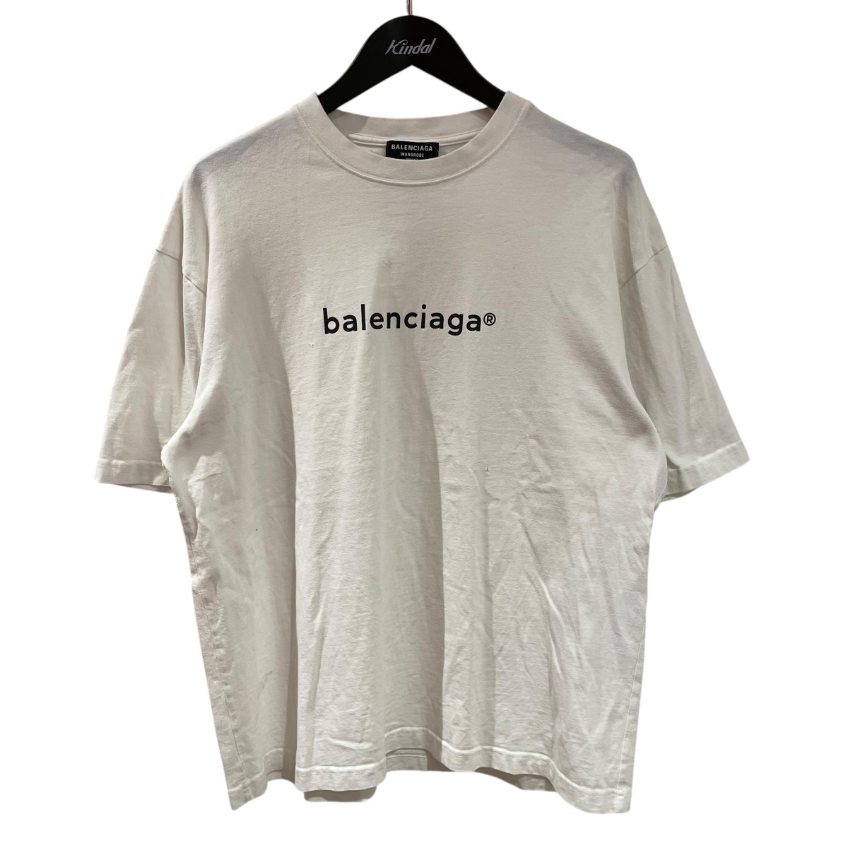 【中古】BALENCIAGA 半袖プルオーバー 612966 白いこと 大きさ：SIZE S 【040626】（バレンシアガ）