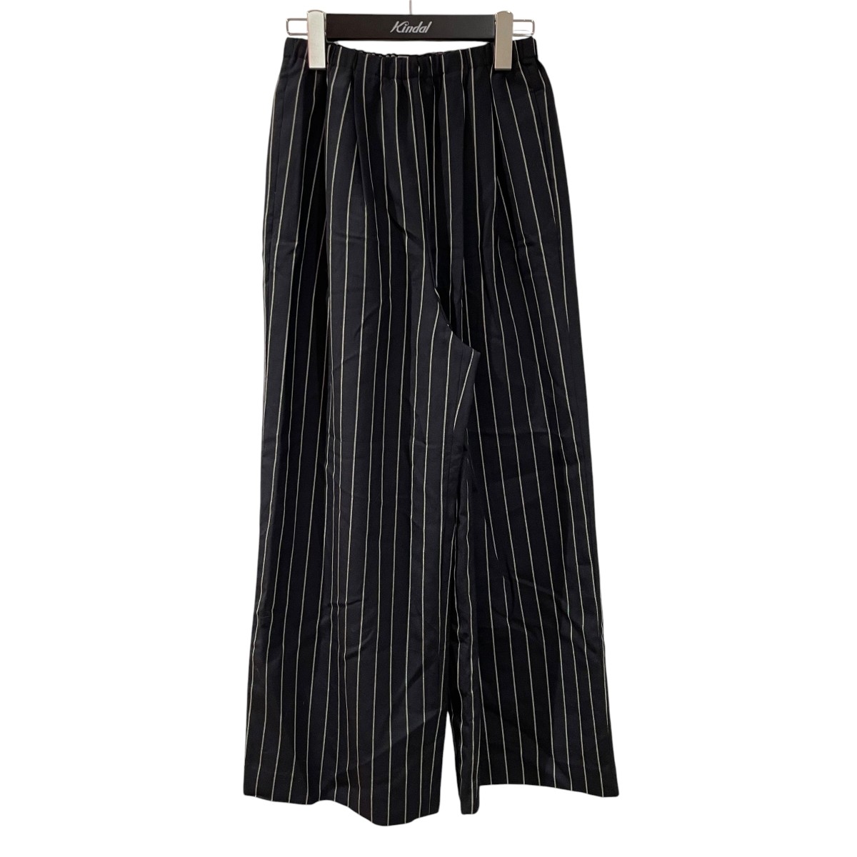 【中古】ENFOLD RELAX ELASTIC WIDE-TROUSERS イージーパンツ 300JS631-1191 米国海軍 大きさ：34 【040626】（エンフォルド）