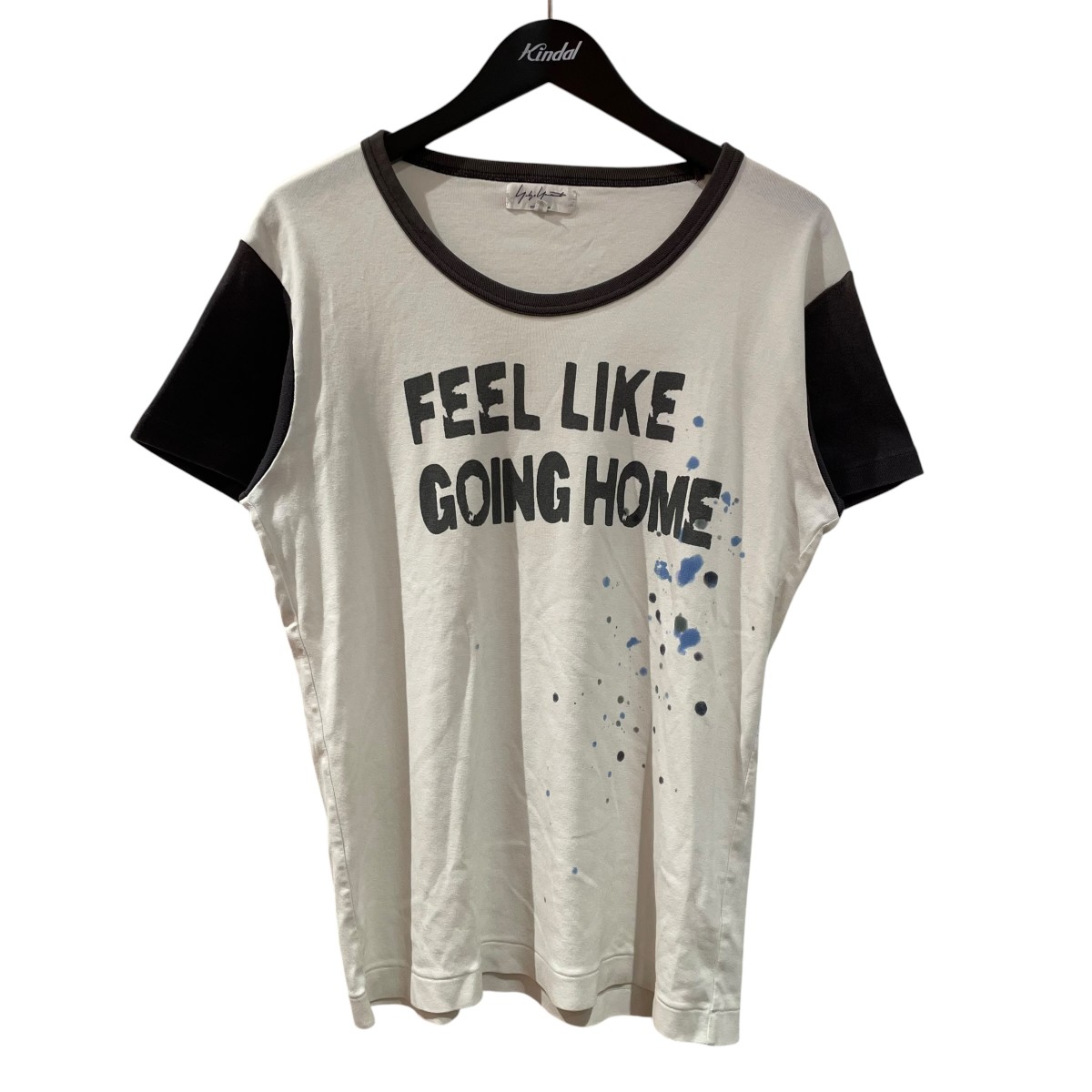 【中古】Yohji Yamamoto pour homme 08SS 出来そこない兵期 半袖ティーシャツ 白いこと 大きさ：3 【040626】（ヨウジヤマモトプールオム）