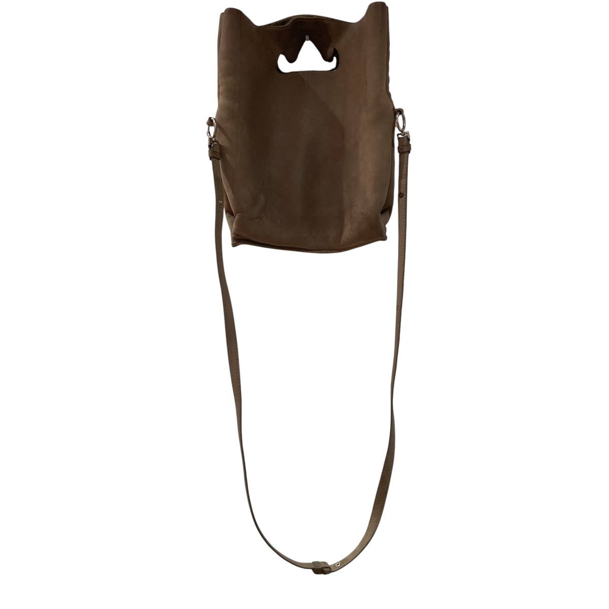 【中古】Maison Margiela ショルダーバッグ ベージュ 【040626】（メゾンマルジェラ）