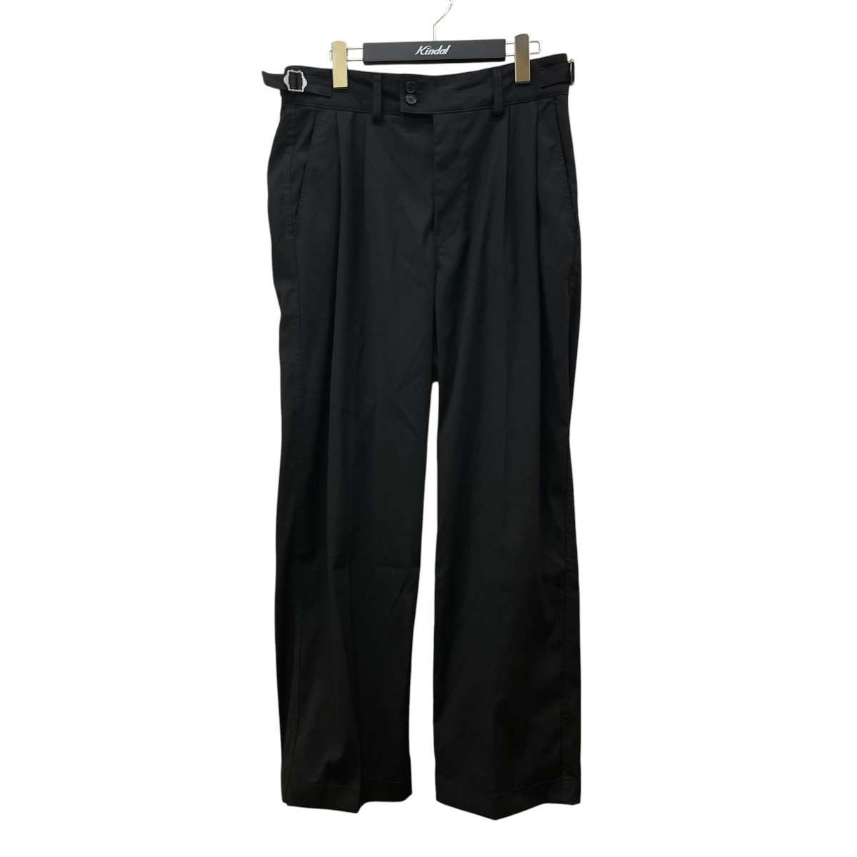 【中古】ANOTHER OFFICE Santiago Slacks スラックス AOEFPT004BK 黒いこと 大きさ：2 【040626】（アナザーオフィス）