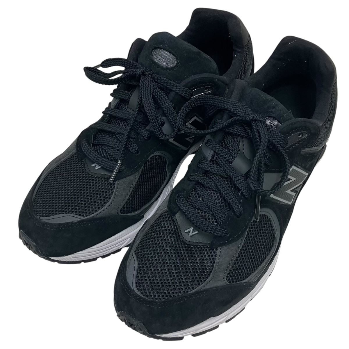 【中古】NEW BALANCE 2002DX ローカットスニーカー 黒いこと 大きさ：29珊 【050626】（ニュー平衡にする）