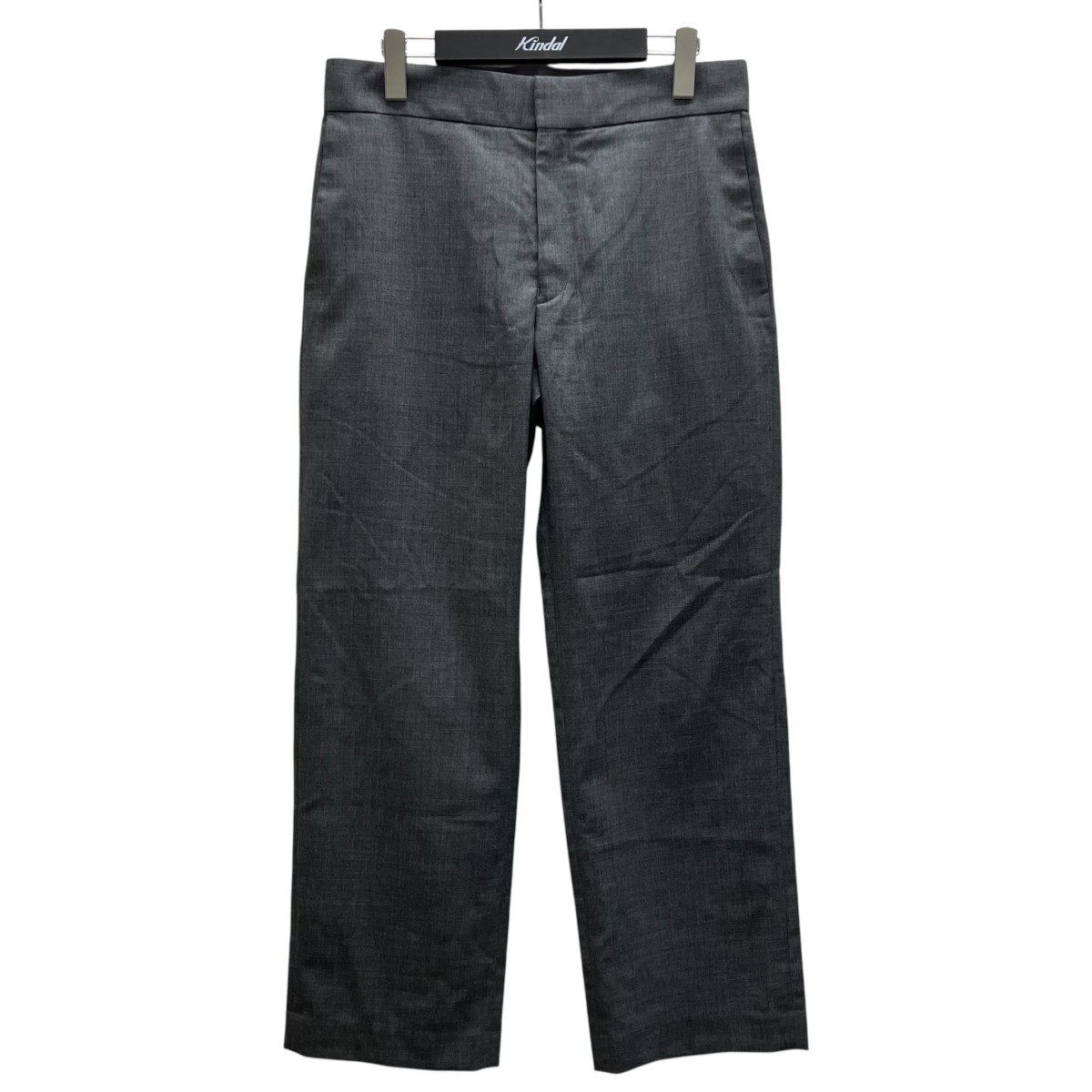 【中古】MADISON BLUE LOW WAIST WIDEーLEG PT PE W 広広としたズボン下 薄墨色 大きさ：M 【050626】（マディソン青碧）