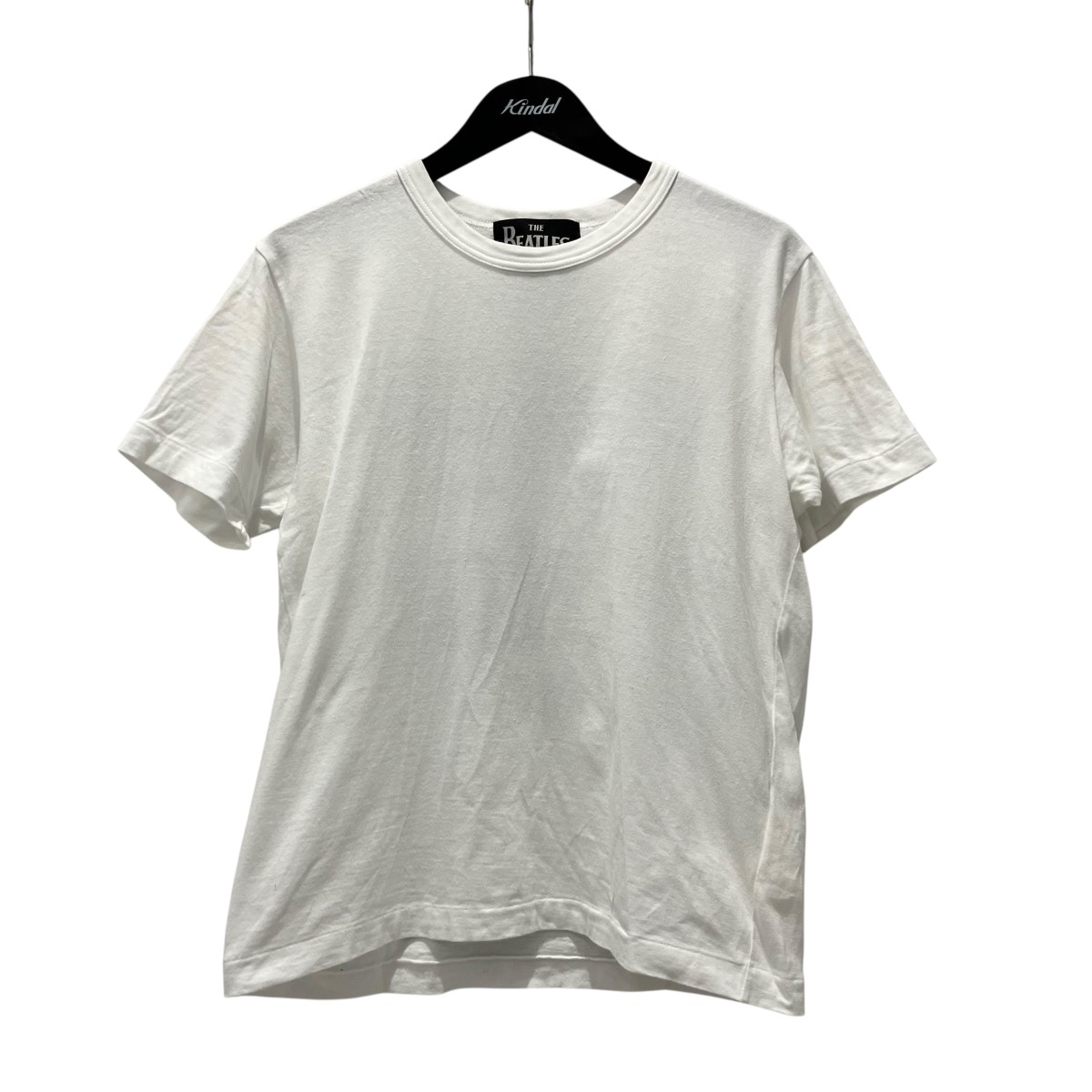 【中古】COMME des GARCONS×THE BEATLES 半袖カットソー VZ-T002 白いこと 大きさ：M 【050626】（コムデ給仕×ザ・ビートルズ）