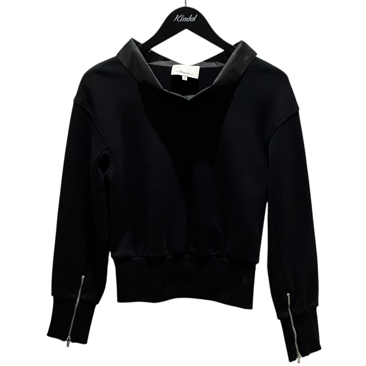 【中古】3．1 phillip lim 襟付き添い人汗水 E211-1973UFT 黒いこと 大いさ：S 【050626】（スリーワンフィリップリム）