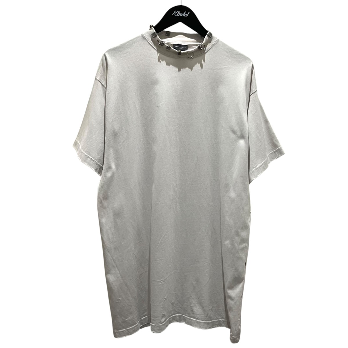 【中古】BALENCIAGA ピアスかざり付ける不都合産業プルオーバー 761460 象牙色 大きさ：1 【050626】（バレンシアガ）