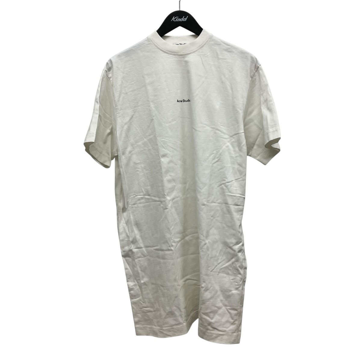 【中古】ACNE STUDIOS ロゴタイプ刷り上げるプルオーバー衣装 FN-WN-DRES000461 白いこと 大きさ：XXS 【050626】（アクネストゥディオズ）