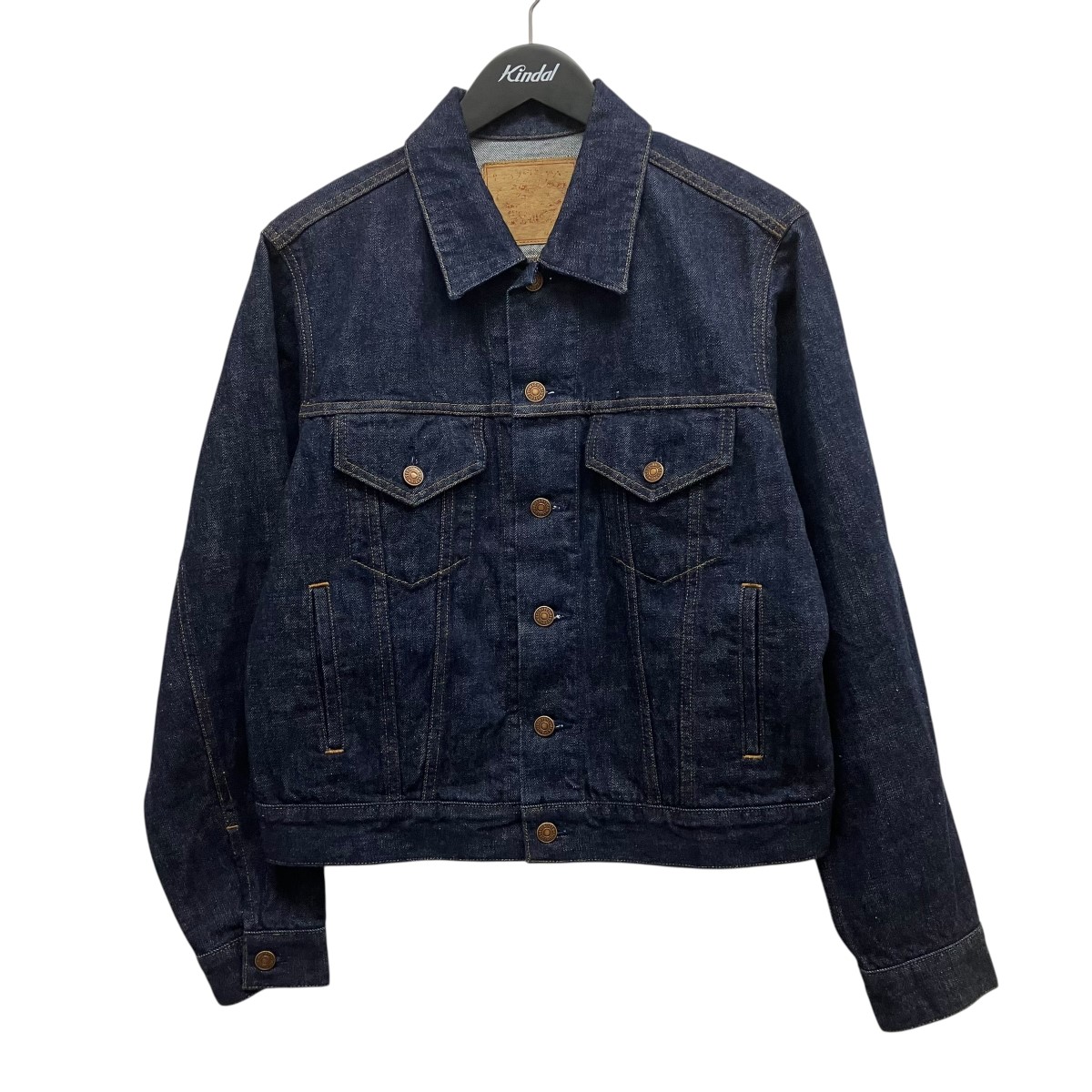 【中古】UNUSED 25SS DENIM JACKET ジーンズ上衣 US2509 インディゴ 大きさ：0 【050626】（アンユーズド）