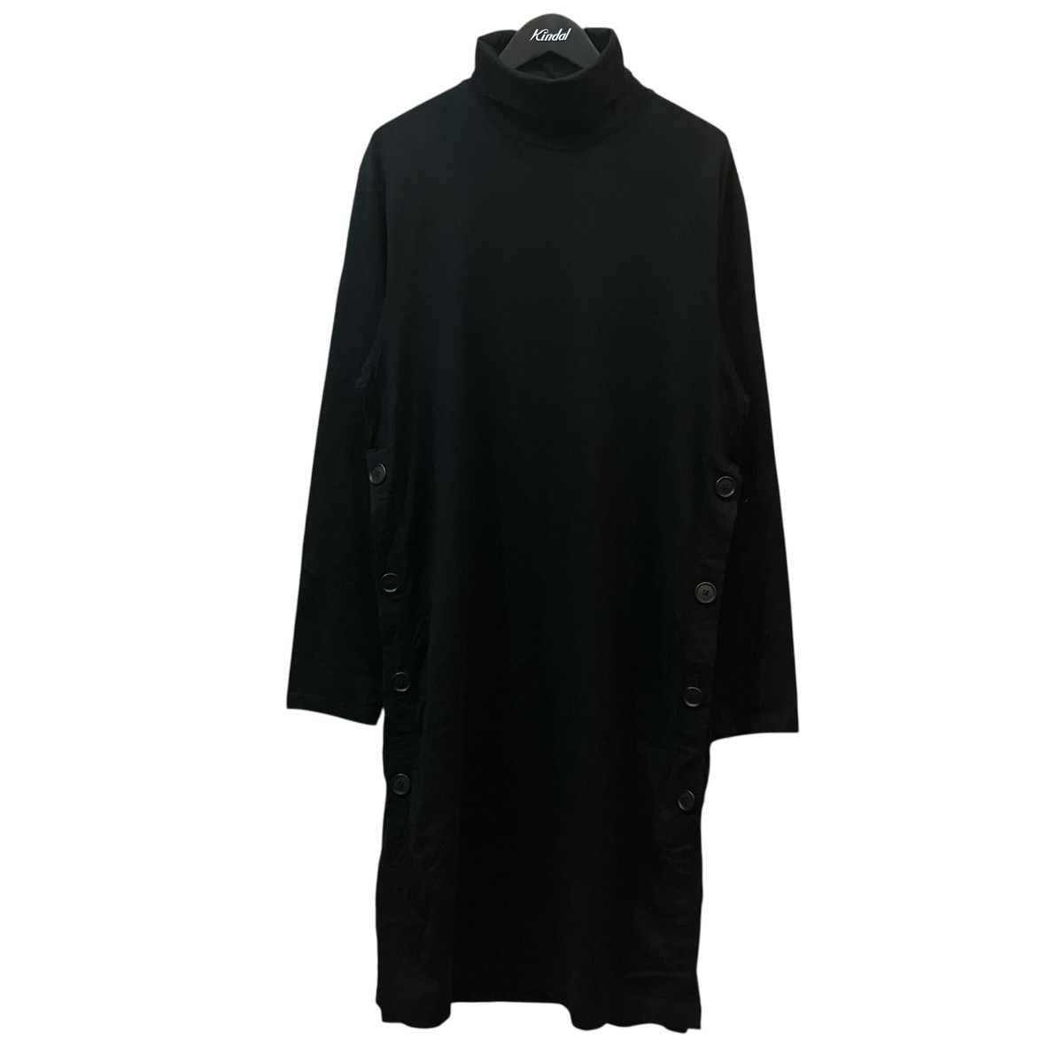 【中古】s’yte サイドボタンハイネックロングワンピース UB T61 018 黒いこと 大きさ：3 【060626】（サイトヨウジヤマモト）
