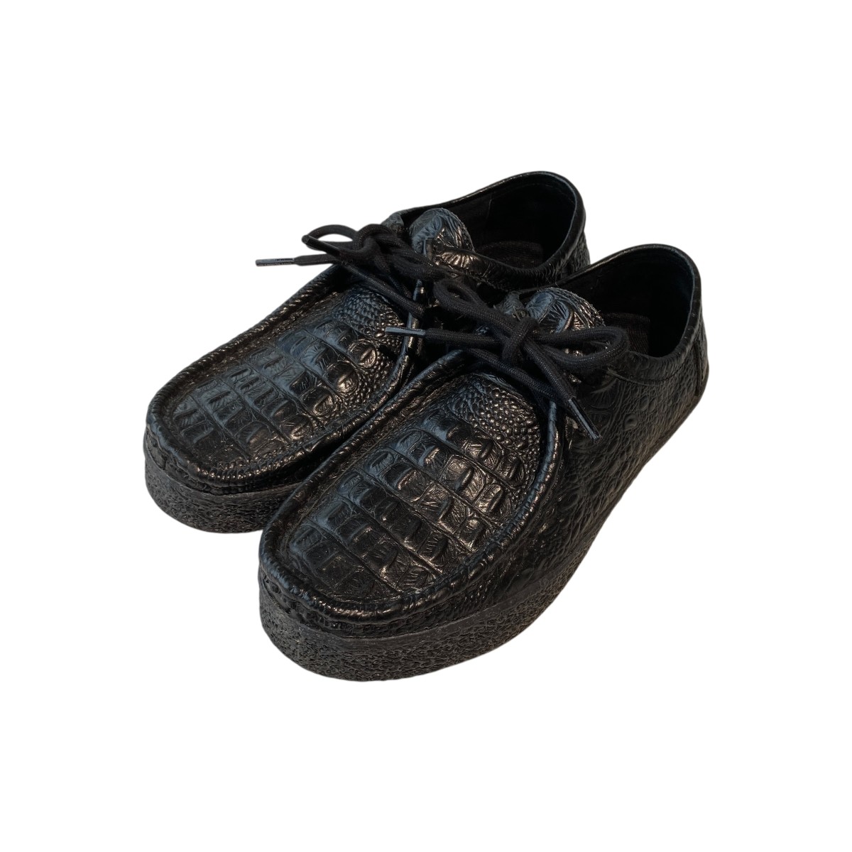 【中古】LAST RESORT AB VM006-MOC CROC シューズ 黒いこと 大きさ：25 【060626】（ラストリゾートエービー）