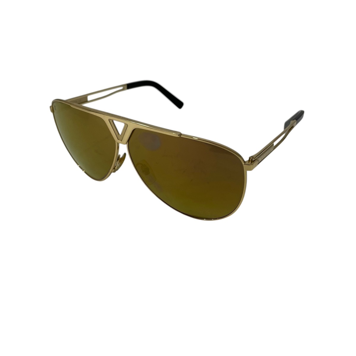 【中古】LOUIS VUITTON トンガ 黒眼鏡 Z2314U ゴールド 【060626】（ルイヴィトン）