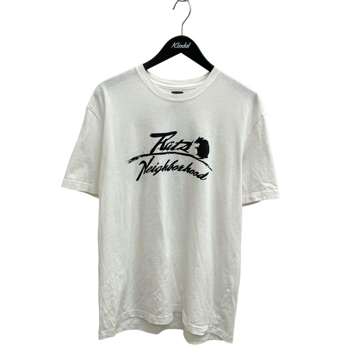 【中古】RATS×NEIGHBORHOOD S S TEE XL 25 SPT-0105 白いこと 大いさ：M 【060626】（ラッツ×ネイバーフッド）