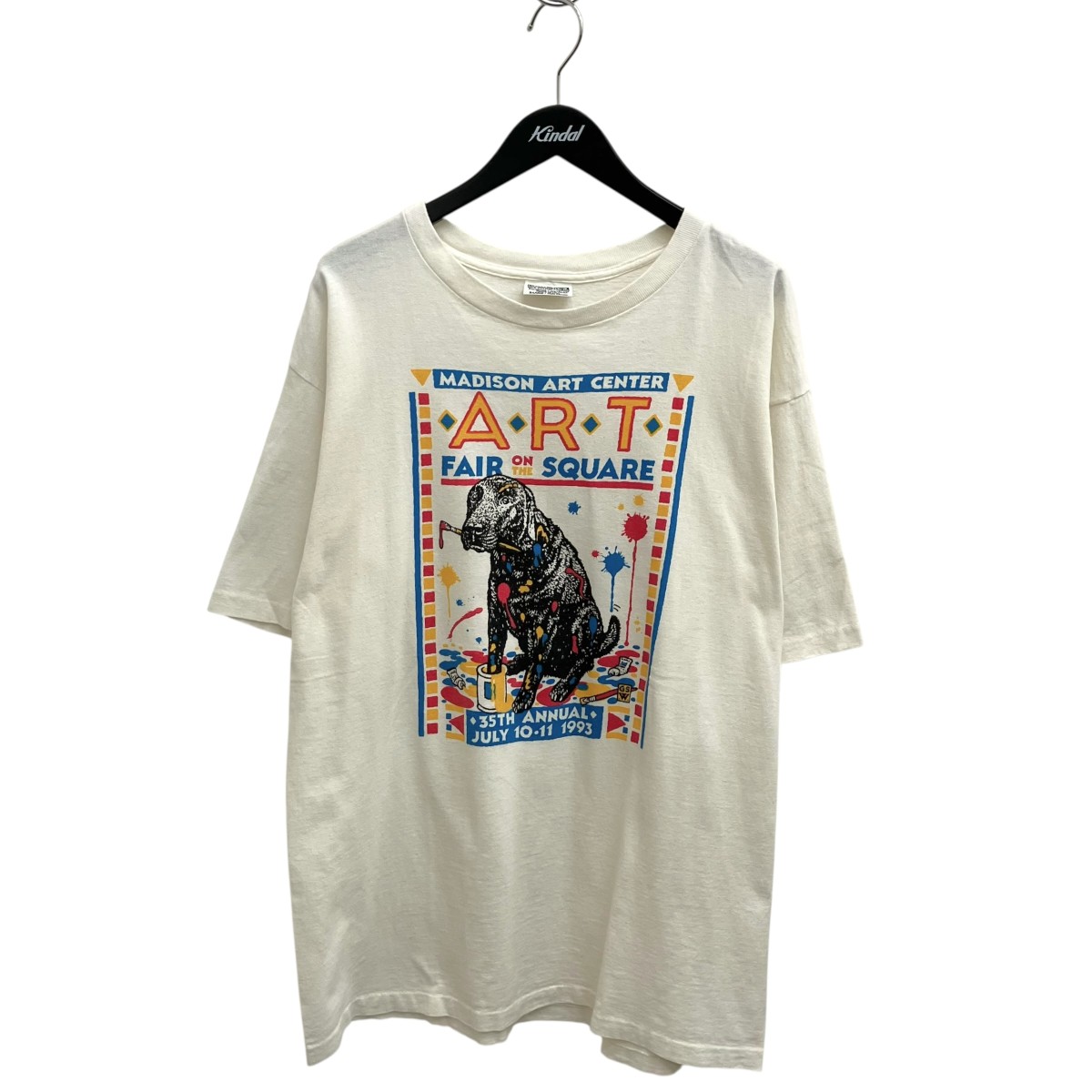 【中古】WILDWOOD 半袖ティーシャツ 象牙色 大きさ：XL 【060626】（ワイルドウッド）