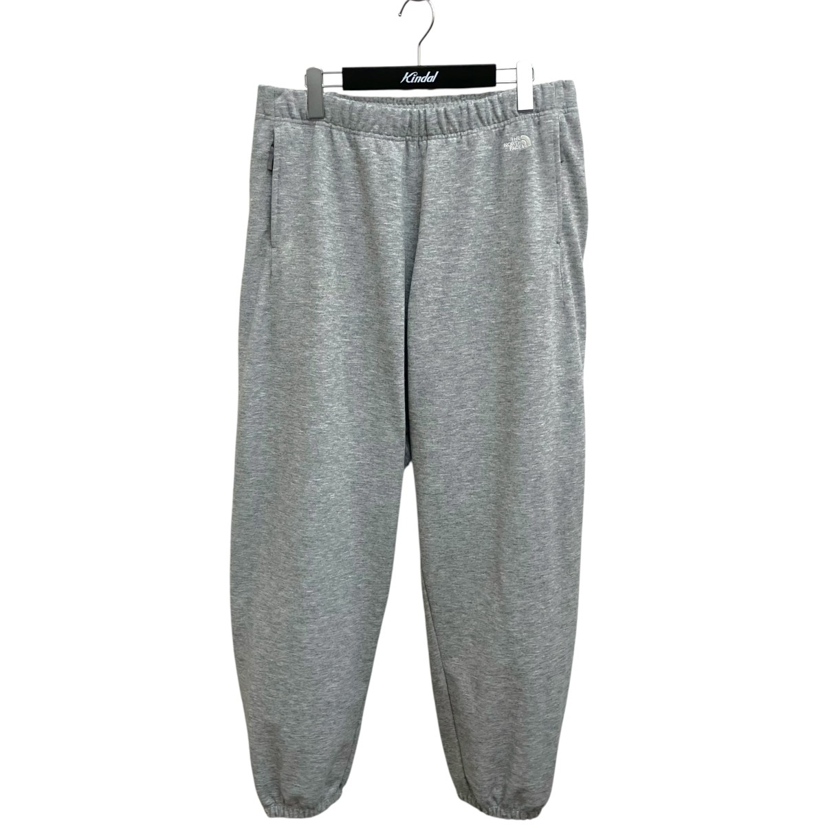 【中古】THE NORTH FACE スモールロゴヘザースウェットパンツ NB32636 薄墨色 大きさ：XL 【060626】（ザノースフェイス）