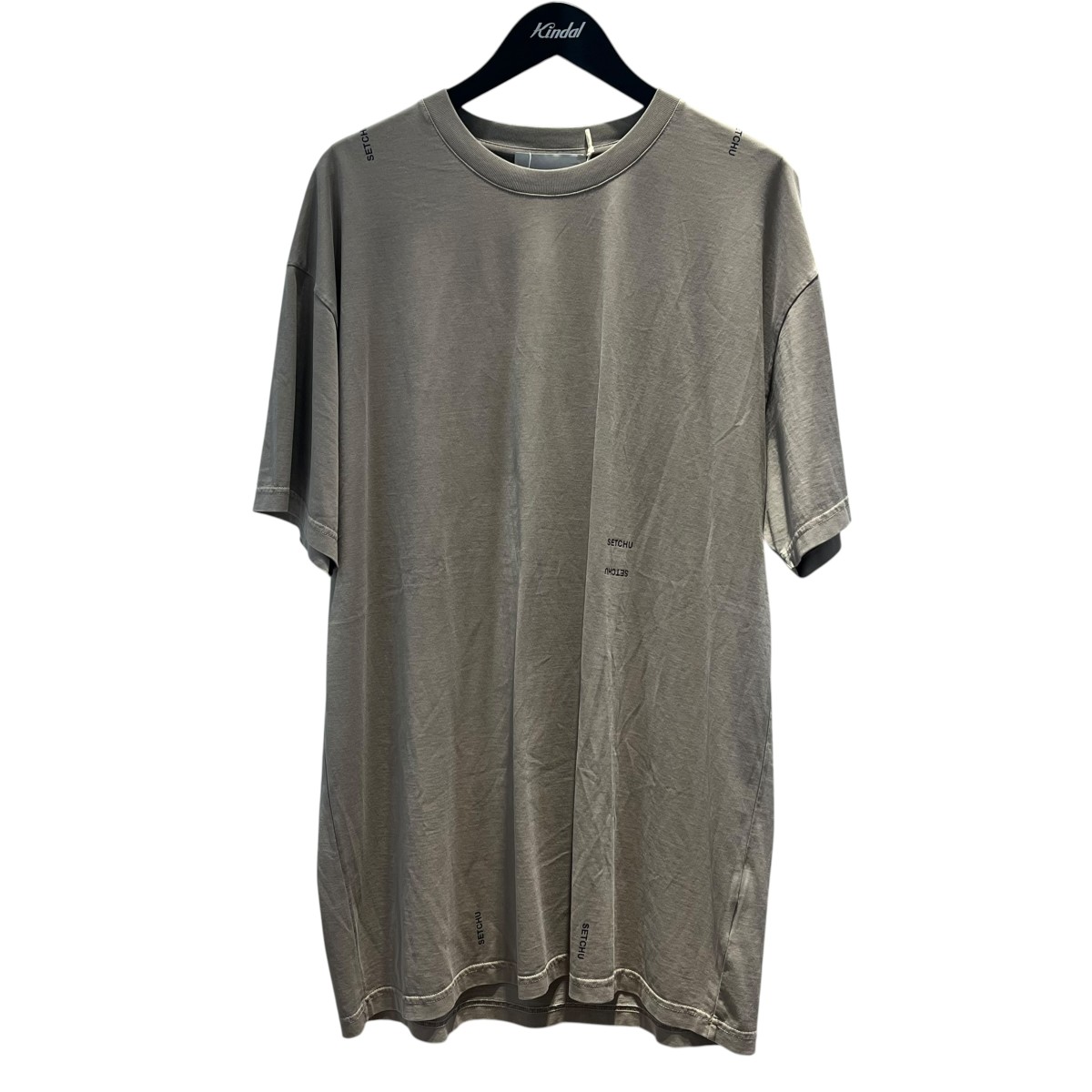 【中古】SETCHU ロゴタイプ刷り上げる ティーシャツ 1159-3-000000 赤銅色 大きさ：3 【040626】（セッチュウ）