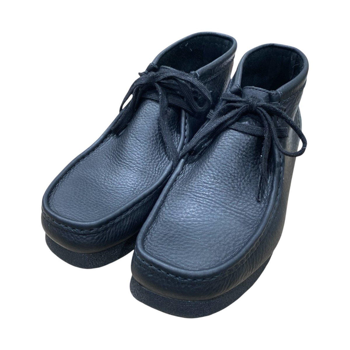 【中古】CLARKS WALLABEE シューズ 黒いこと 大きさ：270 【050626】（クラークス）