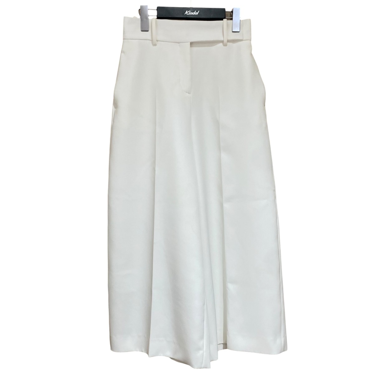 【中古】ERMANNO SCERVINO ワイドガウチョパンツ D426P704KIK 白いこと 大きさ：40 【050626】（エルマノシェルビーノ）