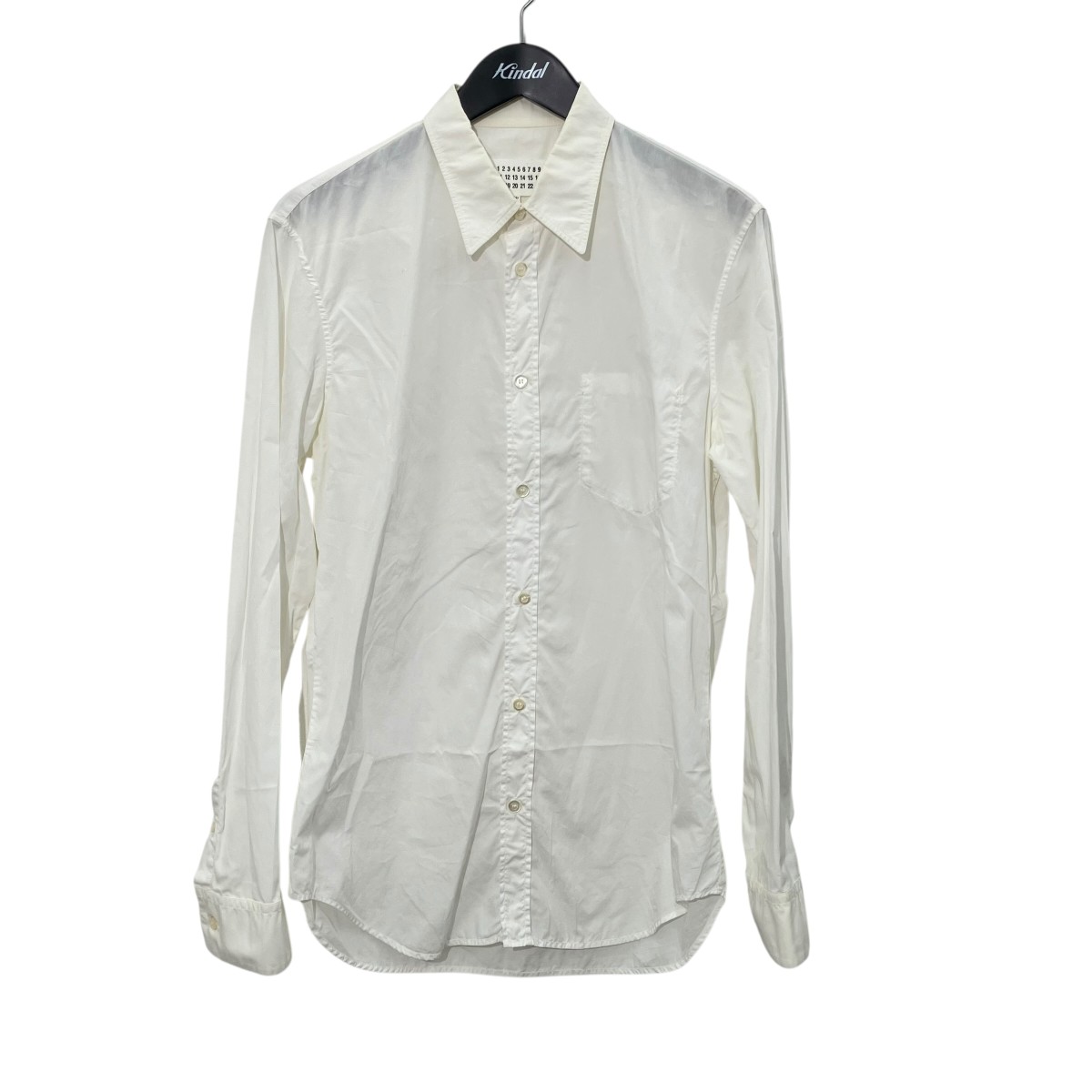 【中古】Maison Margiela 長袖プルオーバー S30DL0428 白いこと 大きさ：39 【050626】（メゾンマルジェラ）