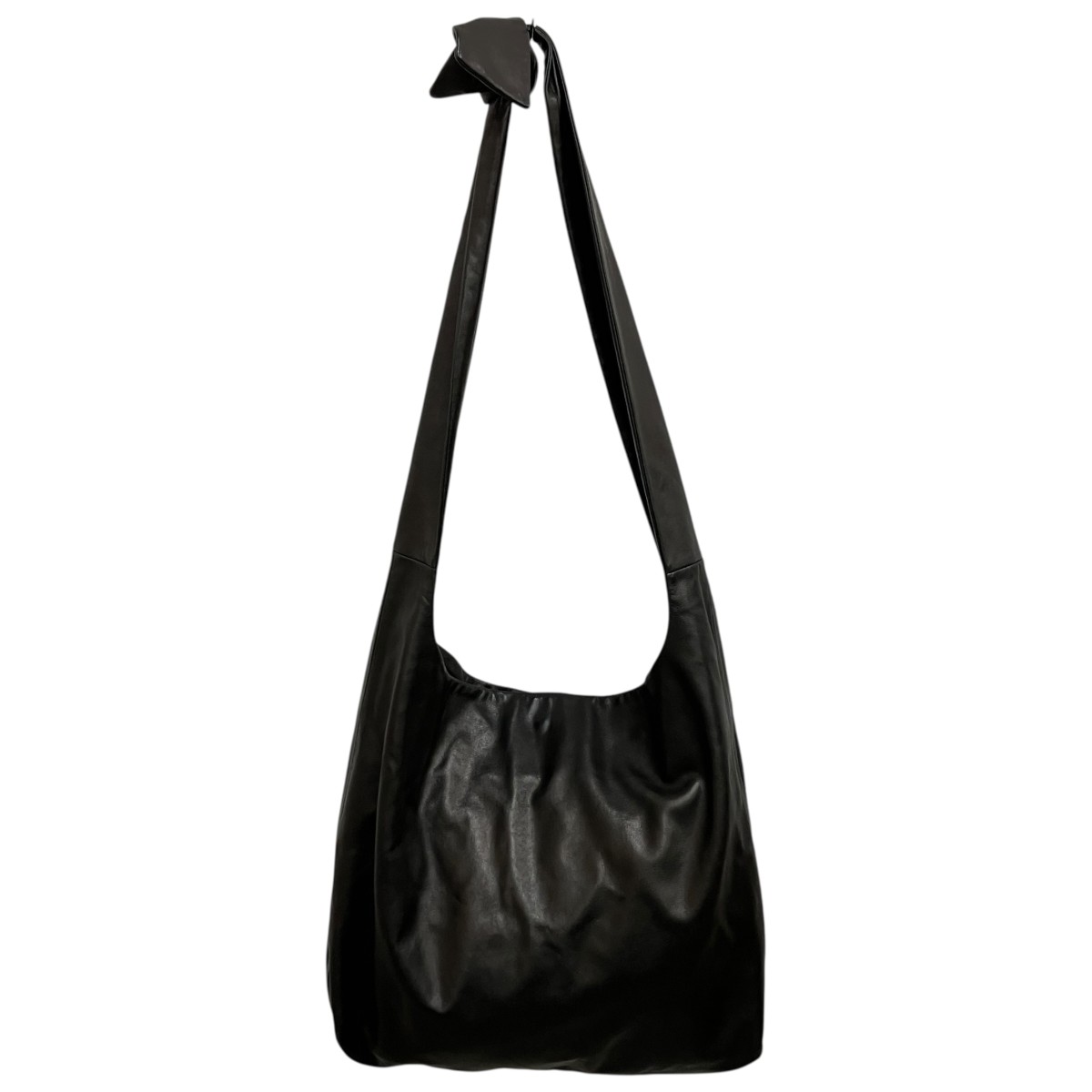 【中古】stein Tie Tote Bag ショルダーバッグ 濃灰色赤銅色 【060626】（シュタイン）