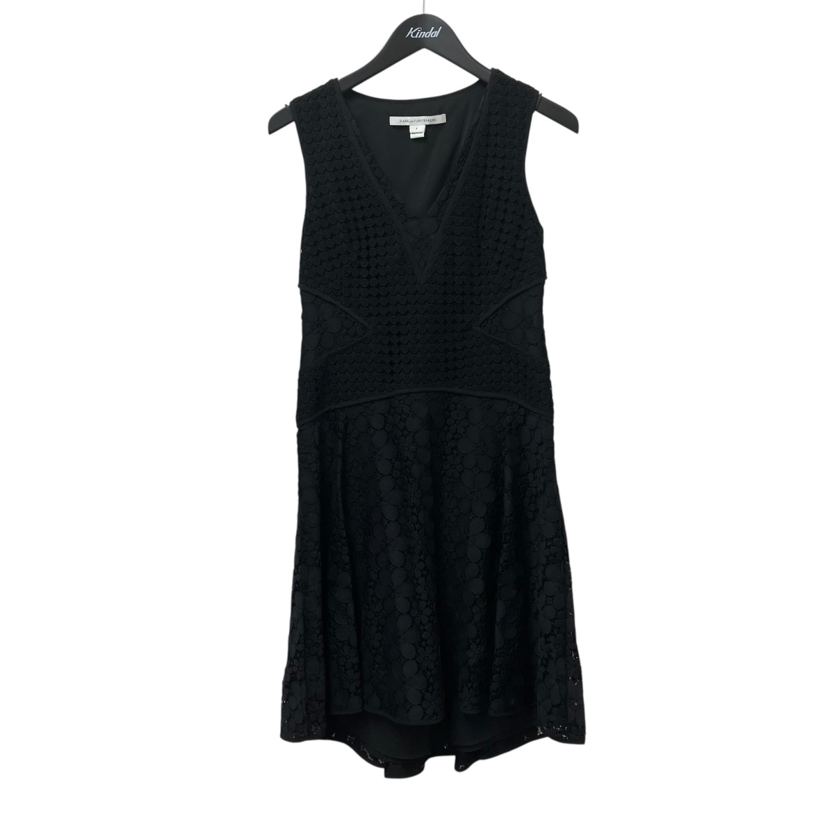 【中古】DIANE VON FURSTENBERG 衣装 404-6248501 黒いこと 大きさ：2 【060626】（ダイアンフォンファステンバーグ）