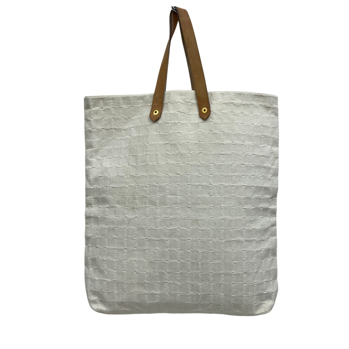 【中古】HERMES アメダバGM トートバッグ 白いこと 【060626】（エルメス）