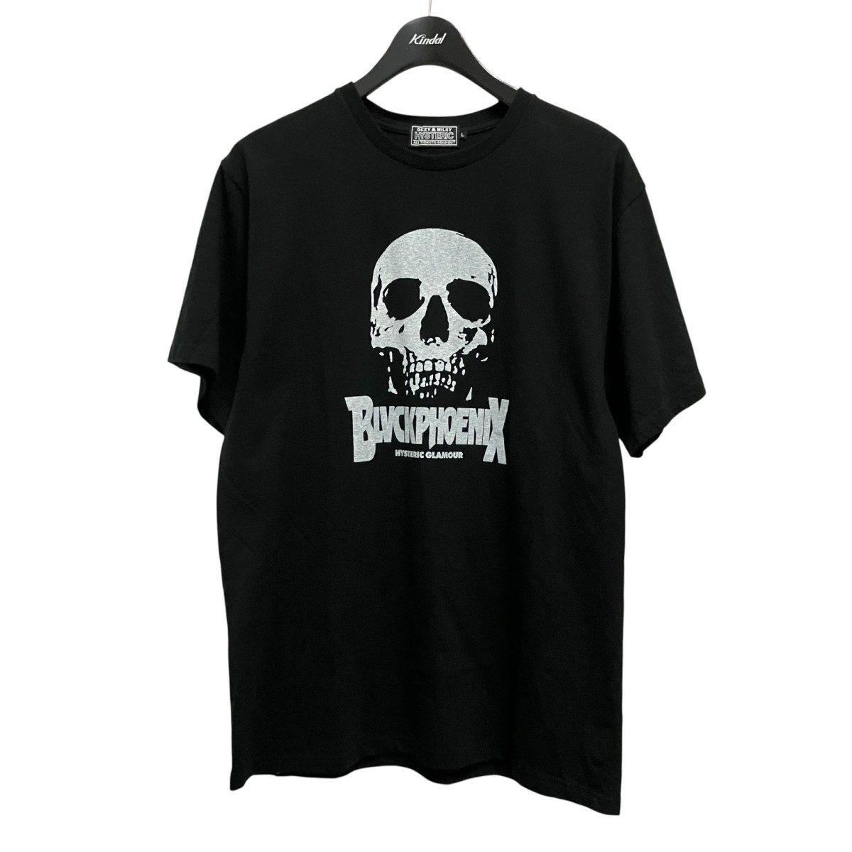 【中古】Hysteric Glamour 半袖ティーシャツ 02261CT50 黒いこと 大きさ：L 【060626】（ヒステリックグラマー）