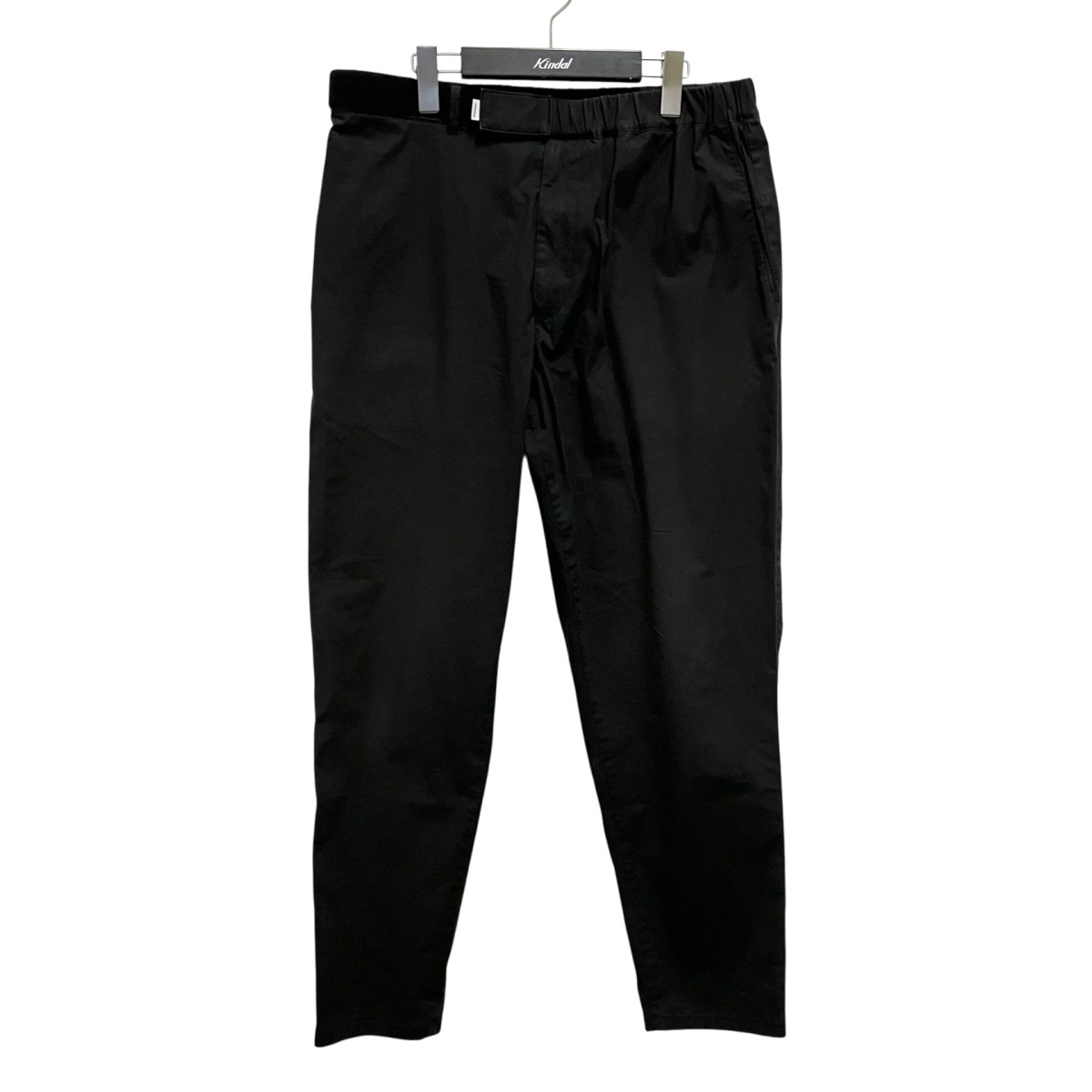 【中古】Graphpaper Stretch Typewriter Chef Pants 広広としたズボン下 GM221 40107B 黒いこと 大いさ：F 【060626】（グラフ記録調査報告）