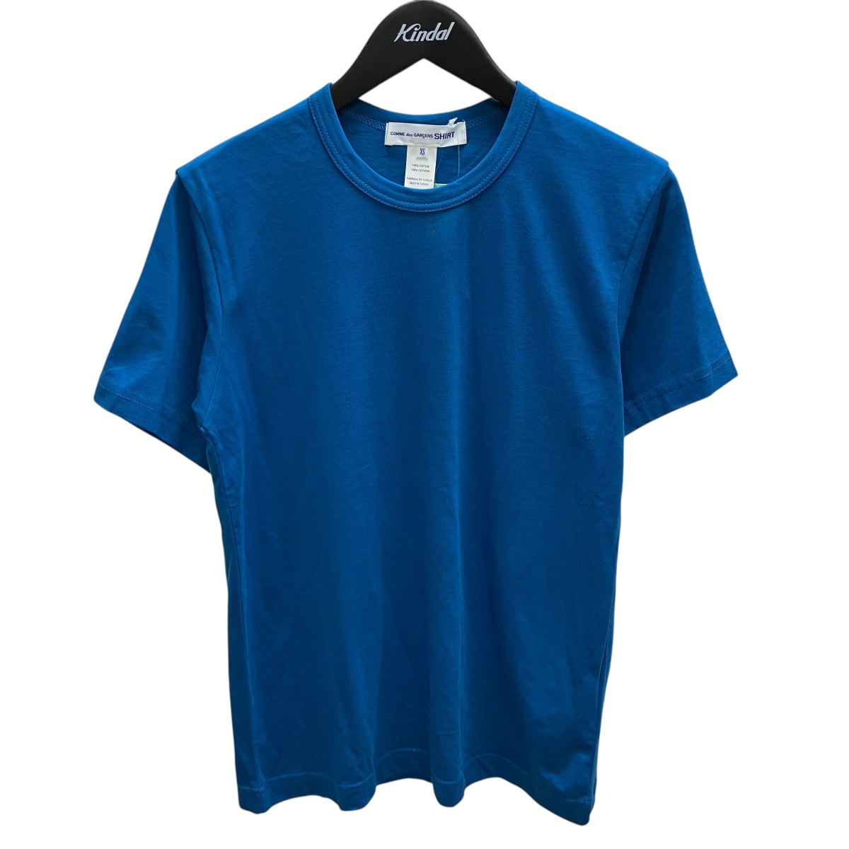 【中古】COMME des GARCONS SHIRT 半袖ジーンズティーシャツ 青碧 大いさ：XS 【060626】（コムデギャルソンシャツ）
