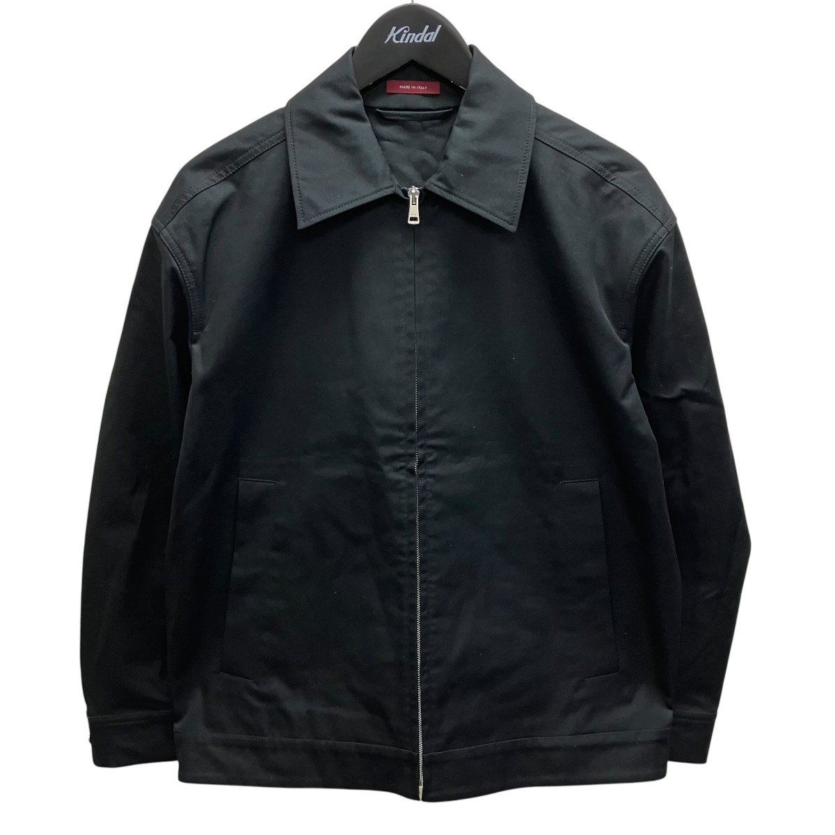 【中古】GUCCI コットンジップジャケット 黒いこと 大きさ：44 【060626】（グッチ）
