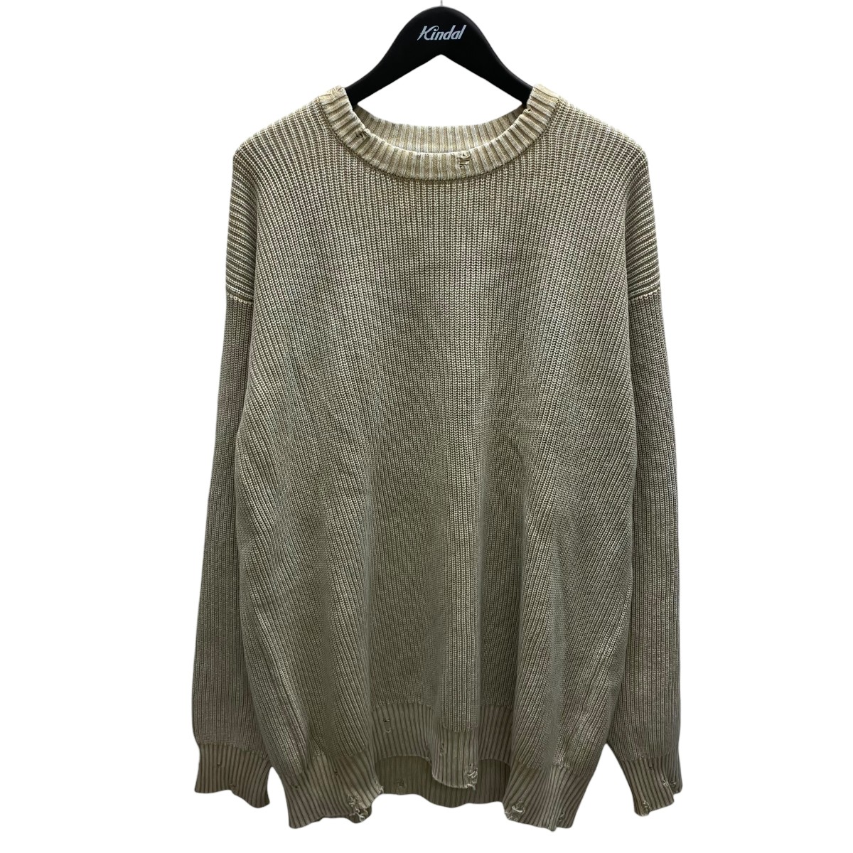 【中古】VA ティーシャツ編み物 ベージュ 大きさ：L 【060626】（）