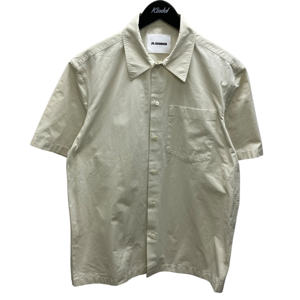 【中古】JIL SANDER 半袖プルオーバー 点火装置黄色 大きさ：38 【060626】（ジルサンダー）