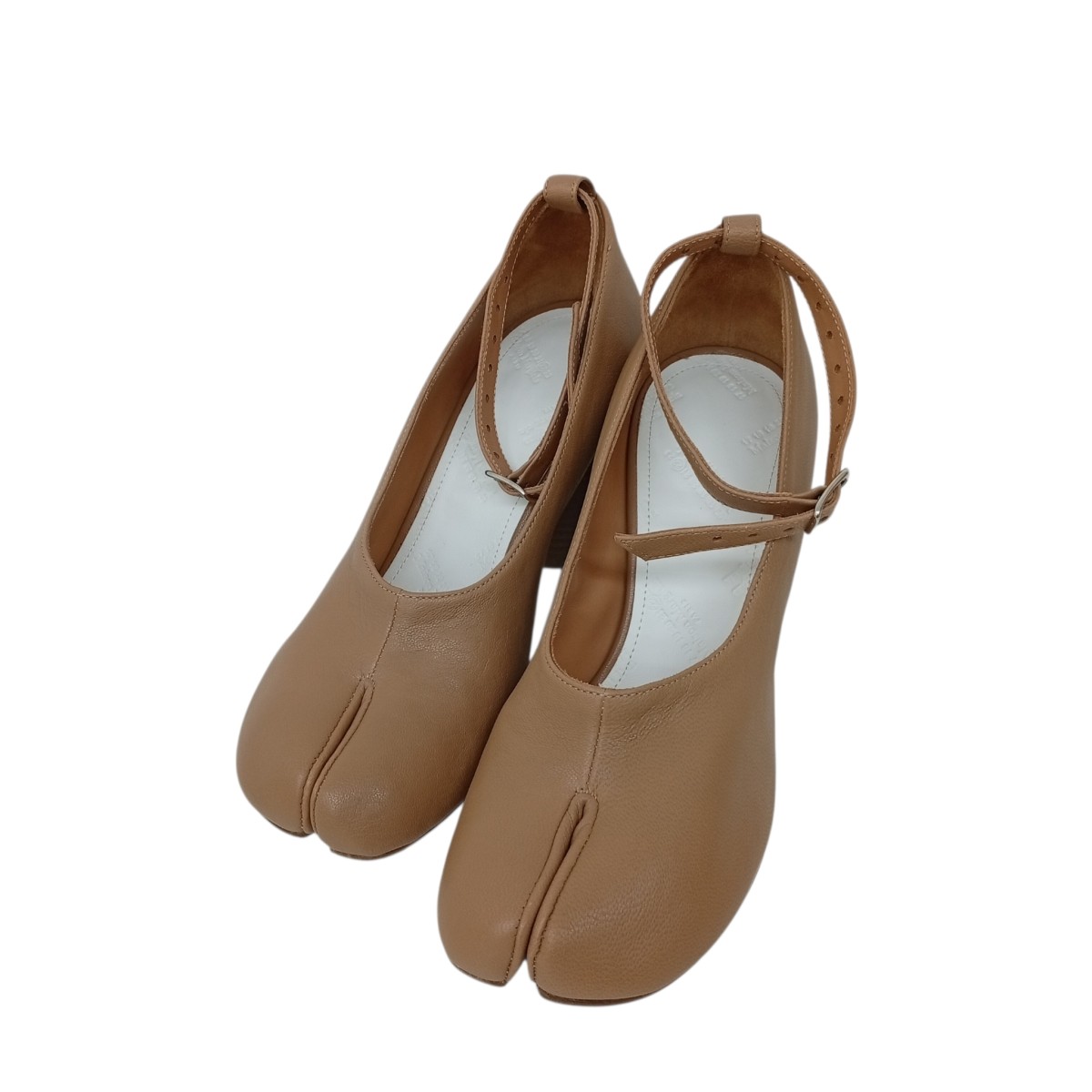 【中古】Maison Margiela TABI PUMPS パンプス S34WL0021 赤銅色 大きさ：37 【060626】（メゾンマルジェラ）