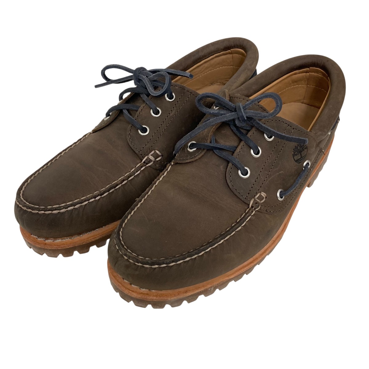 【中古】Timberland 3EYE CLASSIC LUG OLIVE FULL GRAIN 遊撃手ブーツ A5S38 カーキ 大きさ：27.5珊 【060626】（ティンバーランド）