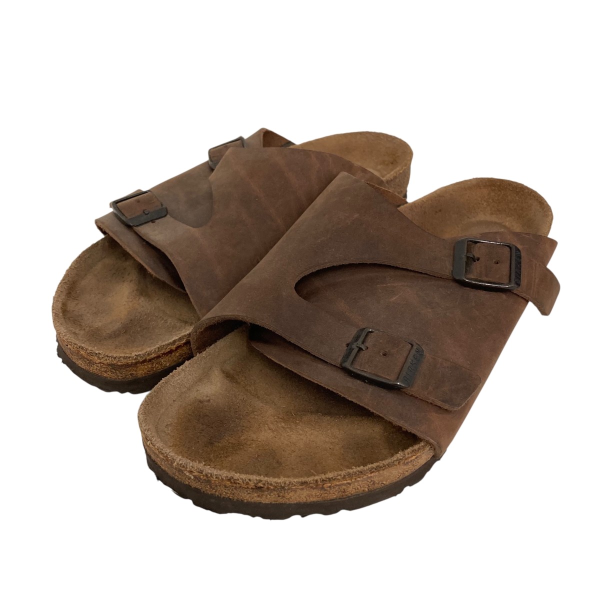 【中古】BIRKENSTOCK Zurich  コンフォートサンダル 赤銅色 大きさ：40(約26ｃｍ） 【060626】（ビルケンシュトック）