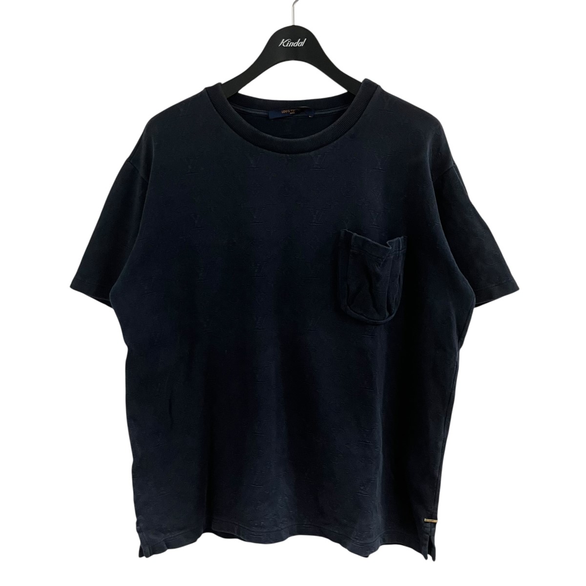 【中古】LOUIS VUITTON モノグラム隠しティーシャツ 米国海軍 大きさ：L 【060626】（ルイヴィトン）