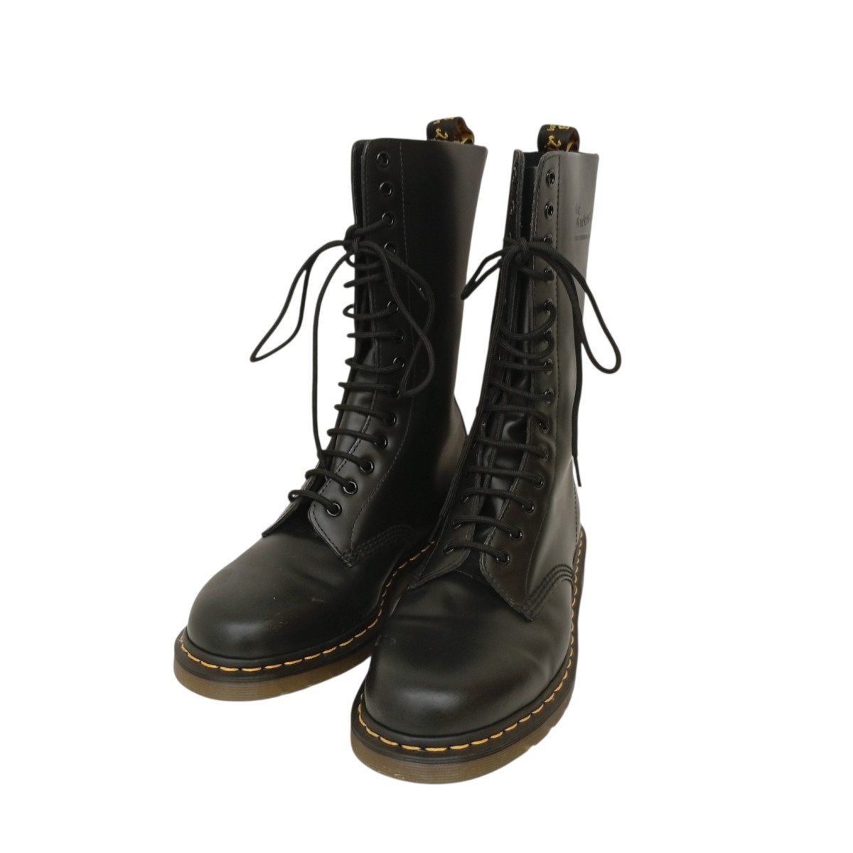 【中古】Dr．Martens 14ホールロングブーツ 黒いこと 大きさ：UK10 【060626】（お医者さんマーチン）